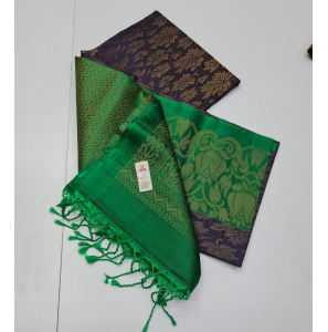Pure Handloom Soft Silk Sarees With Double Warp