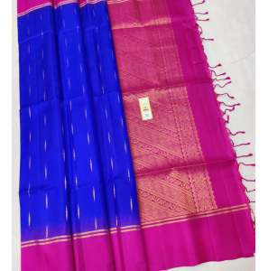 Pure Handloom Soft Silk Sarees With Double Warp
