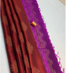 Pure Handloom Soft Silk Sarees With Double Warp