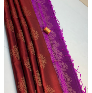 Pure Handloom Soft Silk Sarees With Double Warp