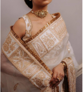 Superb Soft Refined Organza Silk Saree