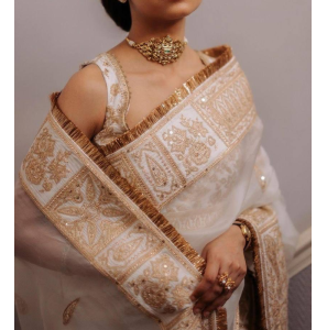 Superb Soft Refined Organza Silk Saree
