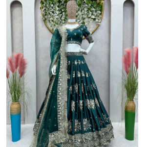 New Japan Satin Lehenga With Dupatta