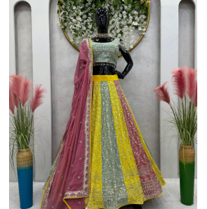 Soft Georgette Lehenga With Dupatta