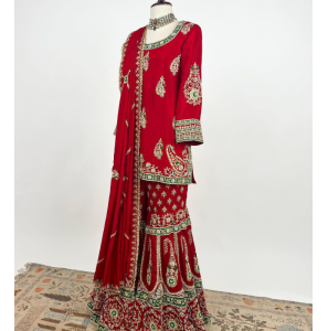 Beautiful Top Sharara With Dupatta