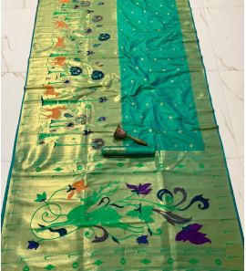 Soft Kanchivaram Pathani Silk Saree 