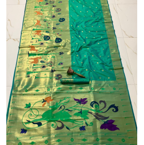 Soft Kanchivaram Pathani Silk Saree 