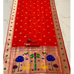 Pure Soft Kanchivaram Pathani Silk Saree 