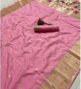 Pure Soft Kanchivaram Pathani Silk Saree 