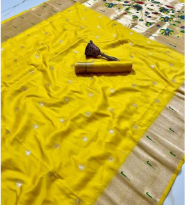Pure Soft Kanchivaram Pathani Silk Saree 