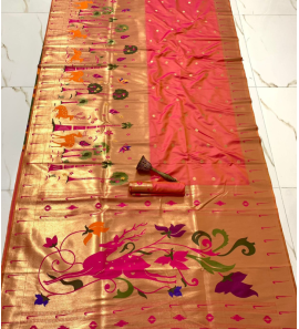 Soft Kanchivaram Pathani Silk Saree 