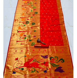 Soft Kanchivaram Pathani Silk Saree 