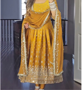 New Designer Party Wear Look Gown