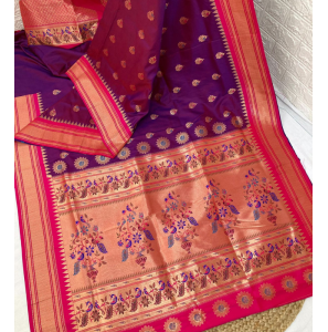 Original Tana Shiny Soft Silk Saree With Blouse