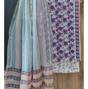 Stunning Pure Cotton Suits With Kota Doria Dupatta
