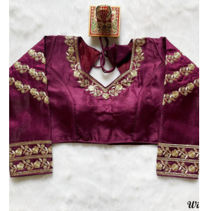 Stunning Milan Silk Unstitched Blouse