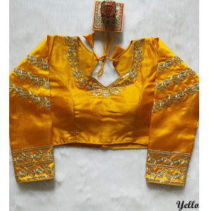 Amazing Milan Silk Unstitched Blouse