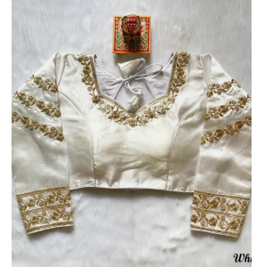 Attractive Milan Silk Unstitched Blouse