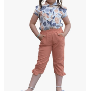 Latest Rose Western Top And Pant