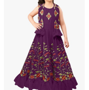Fancy Children Gown And Koti Fancy Children Gown And Koti