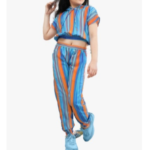 Beautiful Western Style Crop Top And Pant Beautiful Western Style Crop Top And Pant