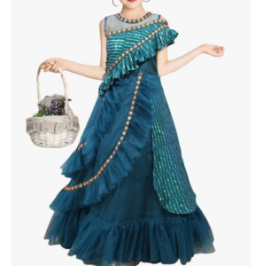 Beautiful Georgette Gown With Sequence Work