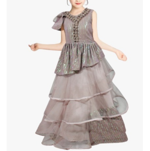 Beautiful Georgette Gown With Sequence Work