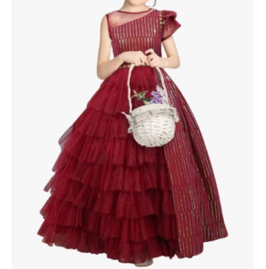 Beautiful Georgette Gown With Sequence Work