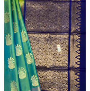 Pure Kanchipuram Soft Silk Sarees With Zari Border