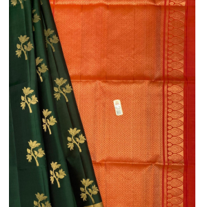Pure Kanchipuram Soft Silk Sarees With Zari Border