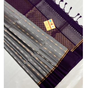 Pure Kanjivaram Handloom Soft Silk Saree With Unique Design 