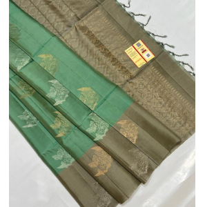 Pure Kanjivaram Handloom Soft Silk Saree With Unique Design 