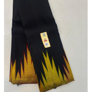Pure Kanchipuram Handloom Silk Saree With Blouse