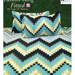 Beautiful King Size Fitted Bedsheet Set