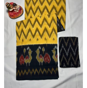 Beautiful Pure Linen Saree With Blouse