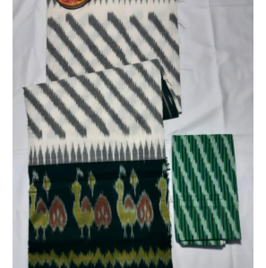 Beautiful Pure Linen Saree With Blouse