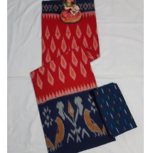 Beautiful Pure Linen Saree With Blouse