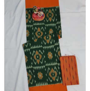 Beautiful Pure Linen Saree With Blouse