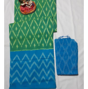 Beautiful Pure Linen Saree With Blouse