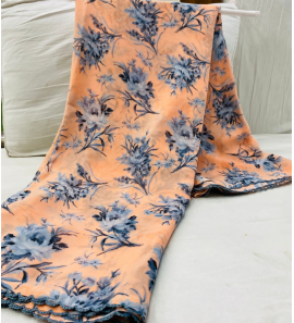 Daily Wear Georgette Saree With Running Blouse Piece