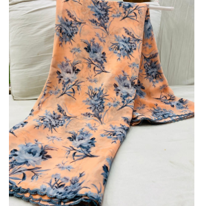Daily Wear Georgette Saree With Running Blouse Piece