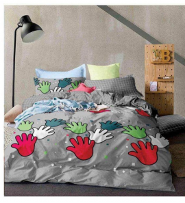 Kids Soft Glace Cotton Double BedSheet