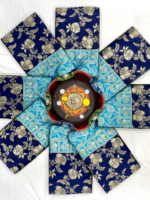 Elegant Lichi Silk Saree with Beautiful Rich Pallu - Image 4