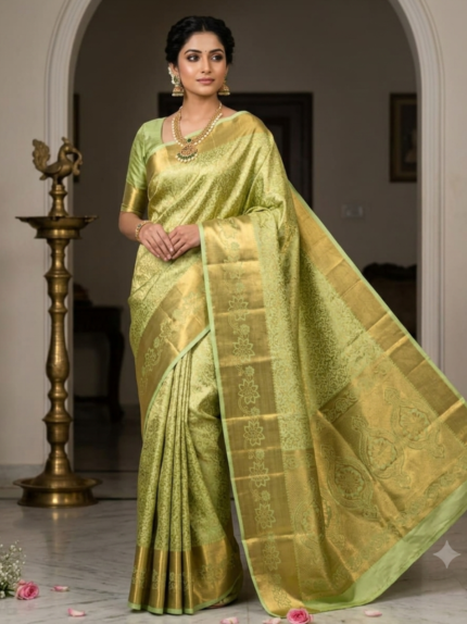 Elegant Semi Silk Saree