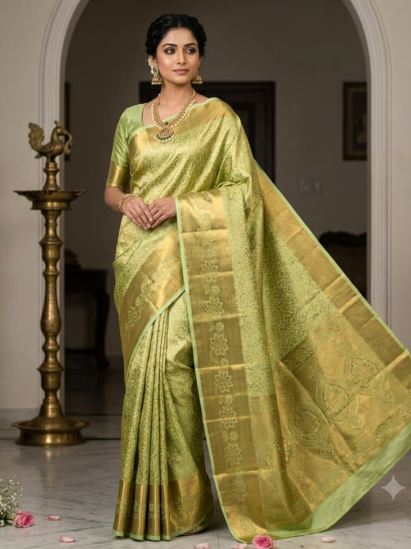 Elegant Semi Silk Saree