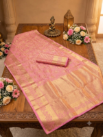 Rich Pallu Semi Silk Saree with Contrasting Rich Pallu - Image 2