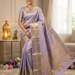 Zari Woven Semi Silk Saree with Contrasting Rich Pallu