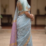 Dual-Tone Chanderi Semi-Silk Saree