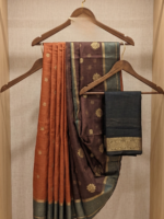 Dual-Tone Chanderi Chanderi Silk Blend - Image 2